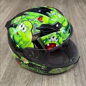 GMAX Attack youth full face riding helmet youth sz L
